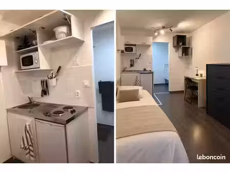 studio meublé clé en main – charges incluses – bron /parilly