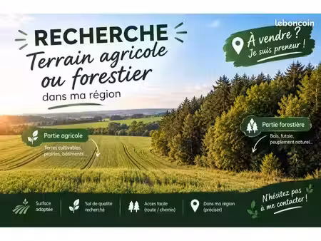? recherche terrain agricole