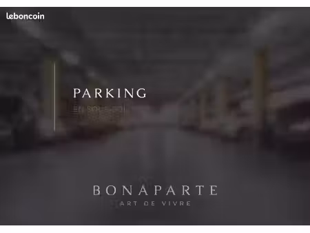 parking/box paris 8ème