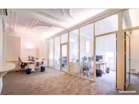 bureaux haussmanniens qca paris 8e — 260 m² équipés — location au poste dès 500 /mois — sa