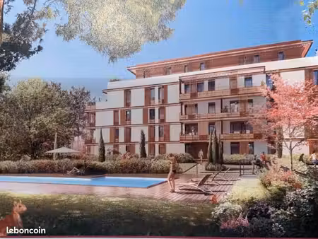tassin-la-demi-lune secteur le bourg  t3 dans résidence de standing récente avec piscine