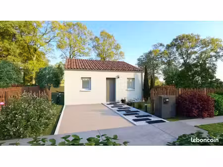 projet de construction d'une maison 56.43 m² avec terrain à le cellier (44)