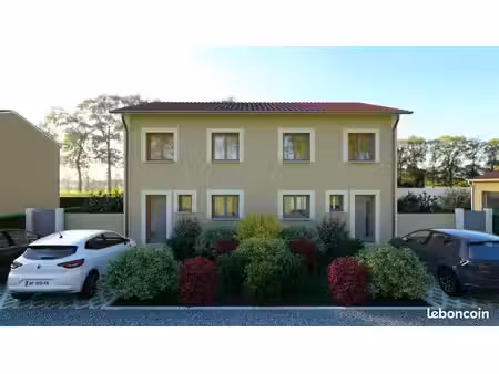 projet de construction d'une maison 91 m² avec terrain à saint-priest (69)