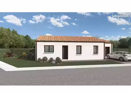 projet de construction d'une maison 73 m² avec terrain à la plaine-sur-mer (44)