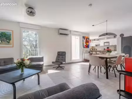 vends duplex climatisé - 116 m2 champagne au mont d'or