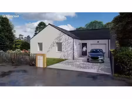 projet de construction d'une maison 80 m² avec terrain à blain (44)