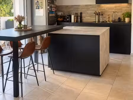 t3 62 6 m² – terrasse 30 m² – garage fermé – bord de sèvre – pirmil