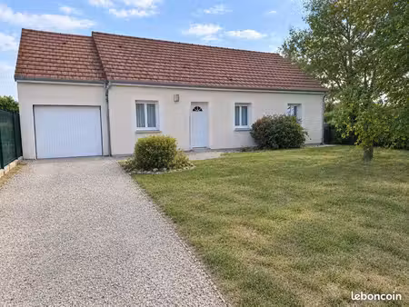 ? maison récente 3 chambres – 85 m² – terrain 400 m² – garage – locataire en place