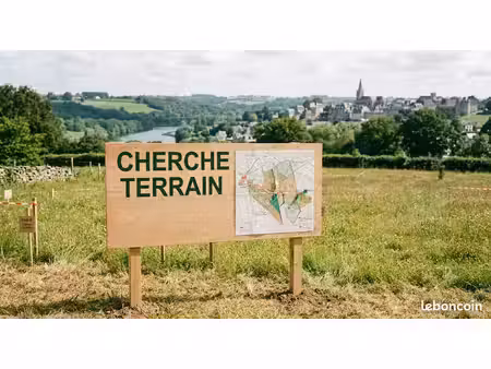 recherche terrain secteur hennebont ou proche