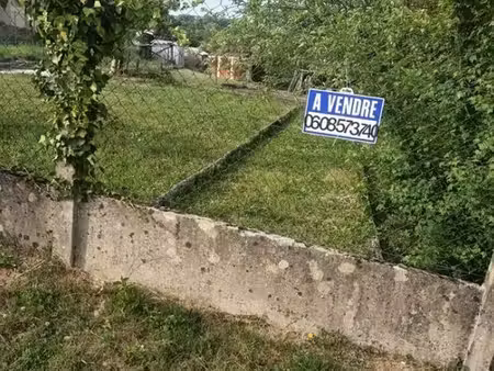 terrain à construire 655m²