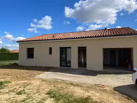 terrain avec maison neuf à vendre