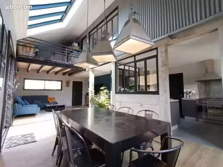 maison contemporaine loft proche bourg