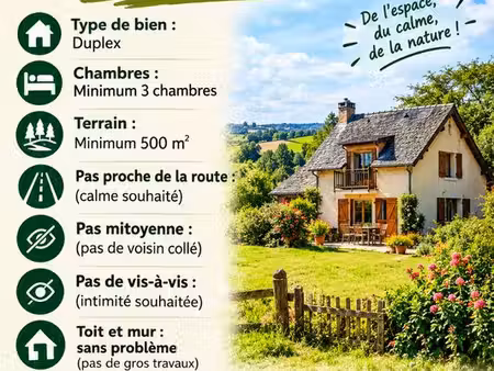 recherche maison à acheter