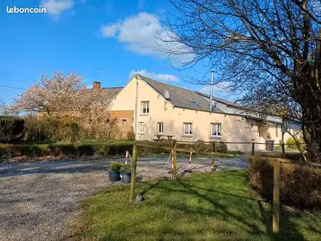 a vendre : domaine d'exception de 1 6 hectare en thiérache – 240 000 net vendeur