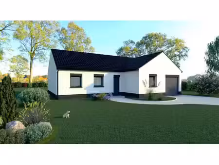 terrain avec maison neuf à vendre