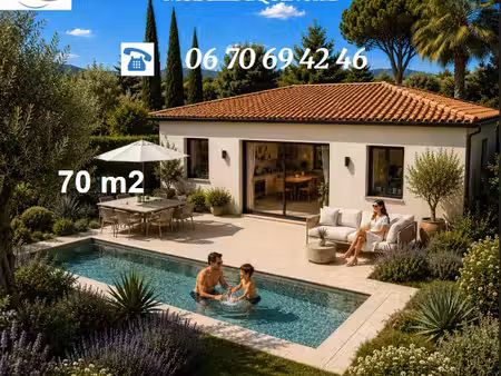 terrain avec maison neuf à vendre