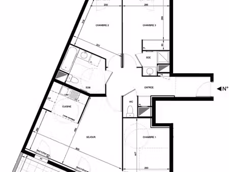appartement 4 pièces bagneux