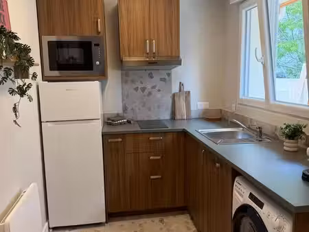 studio meublé neuf de 22 m² avec jardin privatif de 40 m² et terrasse – entrée indépendant