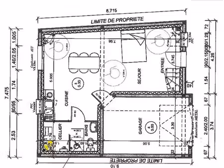 à louer : maison 4 pièces avec garage en plein cœur de couëron