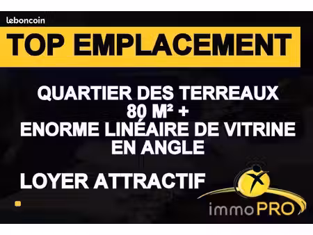 fonds de commerce 80 m²