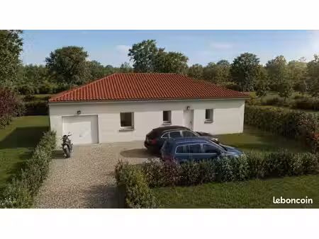 projet de construction d'une maison 100 m² avec terrain à eclassan (07)