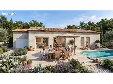 maison 95 m² avec terrain à gareoult (83)