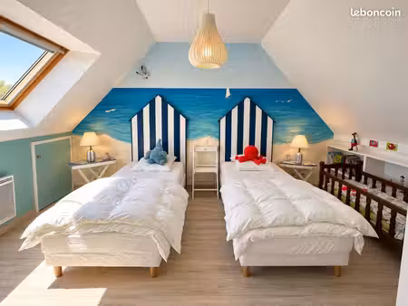 maison 6 pièces – 90 m² – damgan – à 50 m de la plage
