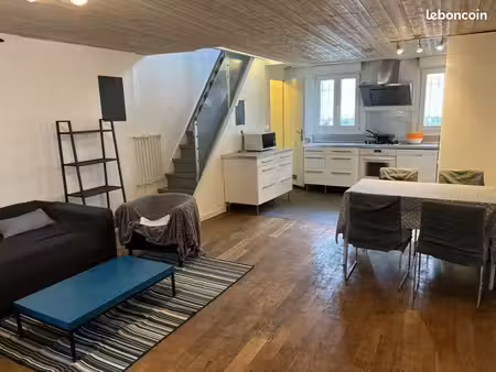belle maison meublée 75m² avec jardin 40m²