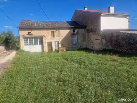 maison à rénover + terrain de 1000m²