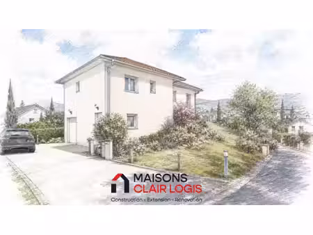 terrain avec maison neuf à vendre
