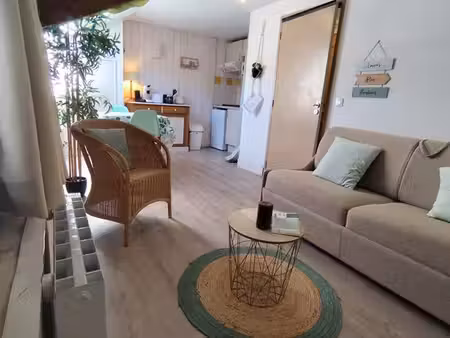 studio de 25m2 avec parking privé et équipements de résidence (piscine  salle de sports  s