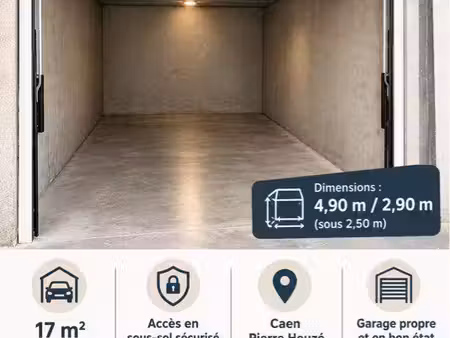 location garage caen pierre heuze
