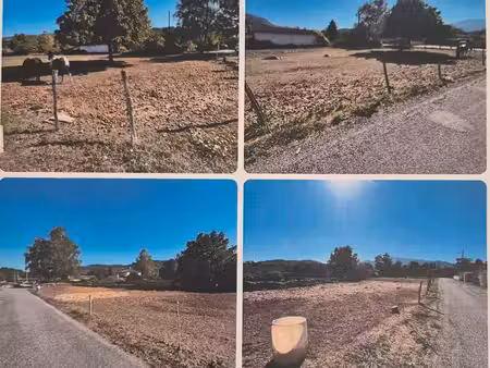 superbe terrain plat et constructible