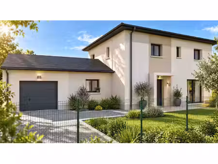 terrain avec maison neuf à vendre