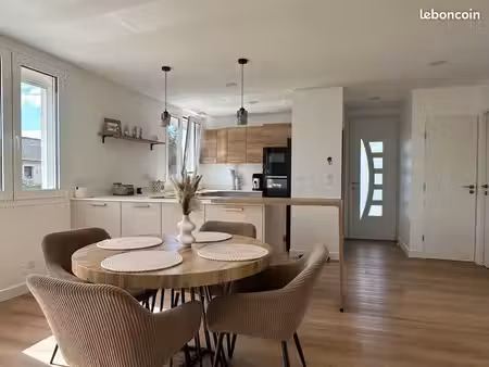 maison entièrement rénovée – 100 m² – jardin – rer c à 5 min à pied