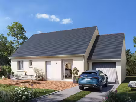 terrain avec maison neuf à vendre