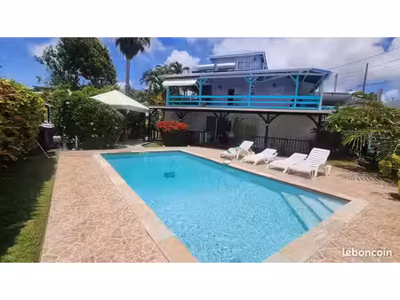 résidence touristique 5 logements + piscine – sainte-luce martinique