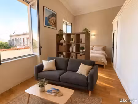 grand t1 meublé bd gambetta