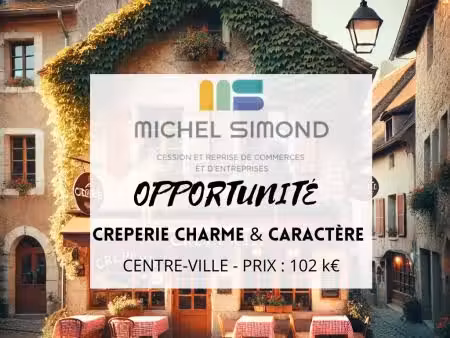 fonds de commerce crêperie morbihan