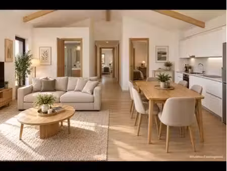 beau f4 avec terrasse en bois disponible à partir de janvier