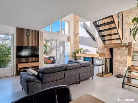 maison de charme en pierre meulière – 4 chambres – 129 m² habitables – marcoussis