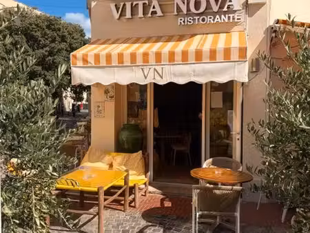 fonds de commerce – restaurant pizzeria italienne – sanary-sur-mer – proche du port