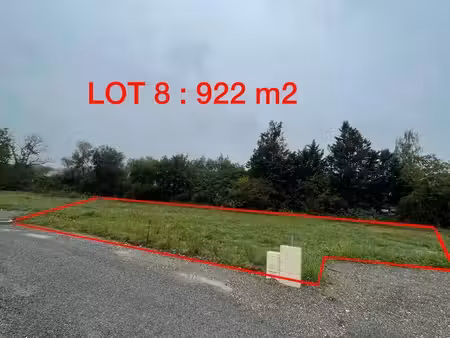 terrain constructible neuf à vendre