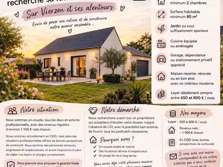 recherche maison en location