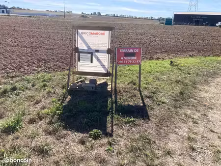 terrains constructibles za st julien de l’escap