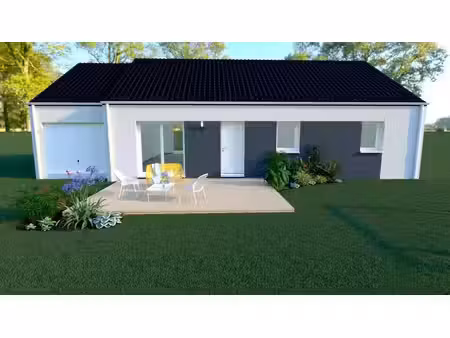 terrain avec maison neuf à vendre