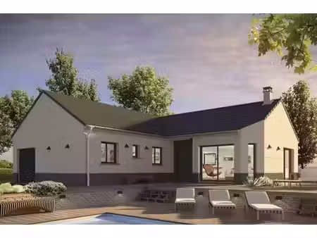 terrain avec maison neuf à vendre