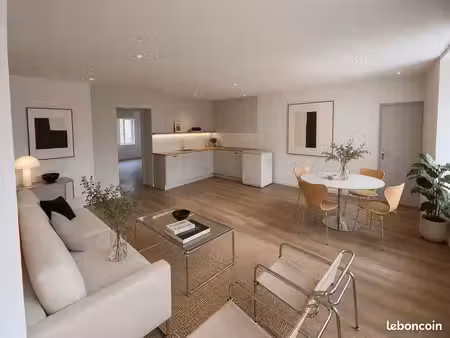 appartement 3 pièces - 67 m2 avec terrasse privative - libre - 520 cc