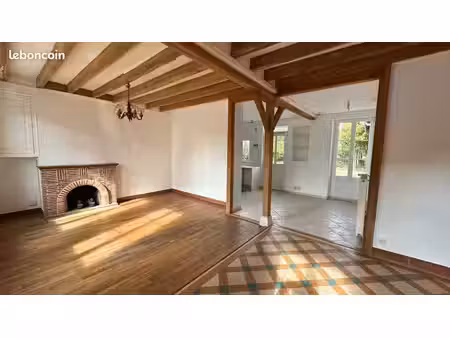 maison solognote indépendante avec jardin arboré à argent sur sauldre de 859 m²