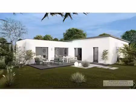 terrain avec maison neuf à vendre